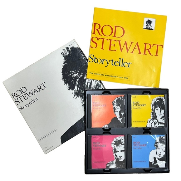 Rod Stewart 4 CD Storyteller Boxed Set